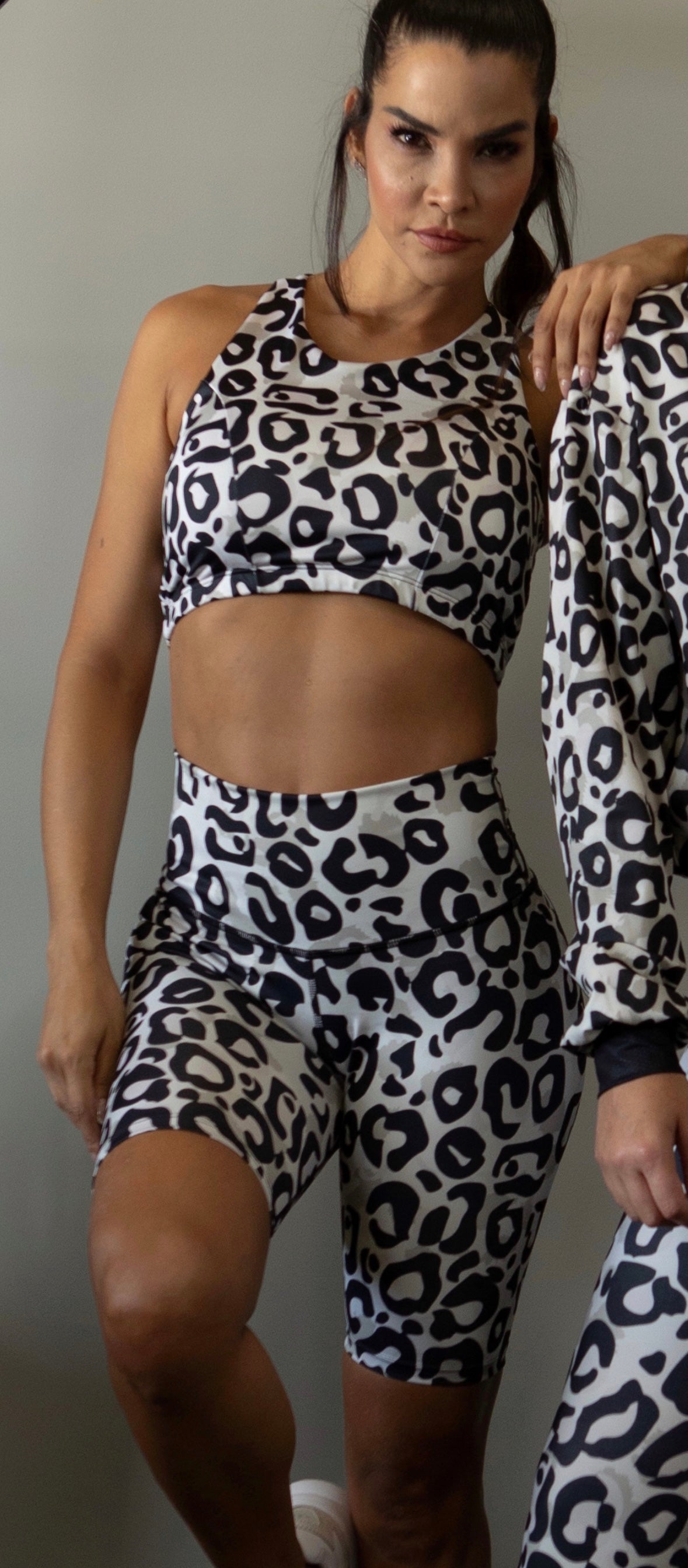 Leopard Biker Set