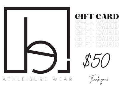 Believe Athleisure Wear Gift Card